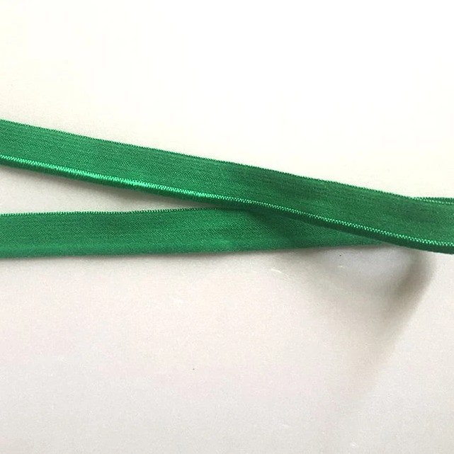 Shiny Edge Fold-over Elastic